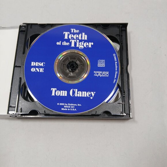 The Teeth of the Tiger by Tom Clancy 2003 5 Compact Discs Abridged edition - Picture 3 of 6